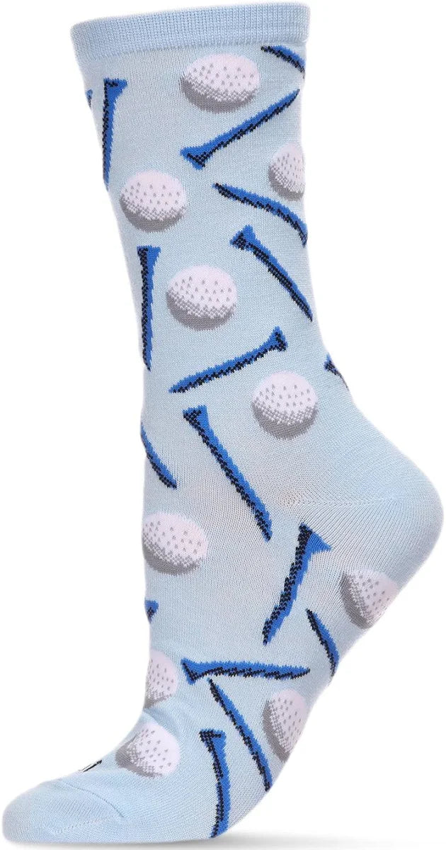 Men's Golf Bamboo Crew Socks
