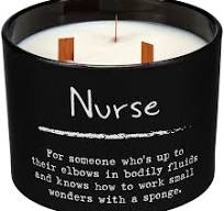 Nurse Poetry Candle