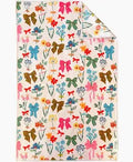 Rows Of Bows: Double-Sided Hand Towel