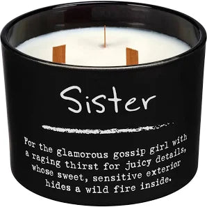 Sister Poetry Candle
