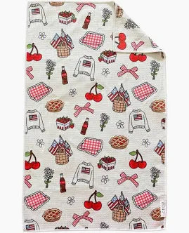 Summer Social: Double-Sided Hand Towel