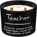 Teacher Poetry Candle