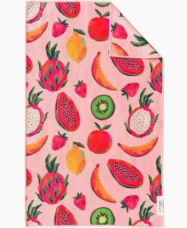Tropical Salad: Double-Sided Hand Towel